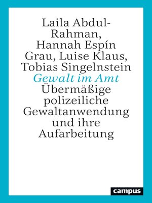 cover image of Gewalt im Amt